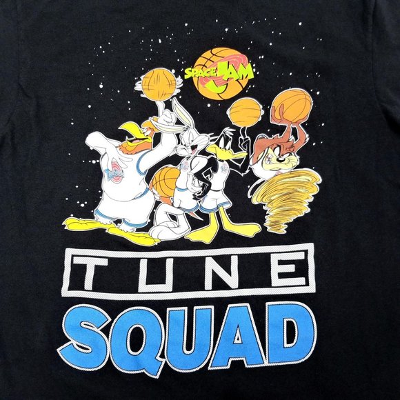 Space Jam TShirt Tune Squad Looney Tunes Movie Tee - Picture 4 of 7